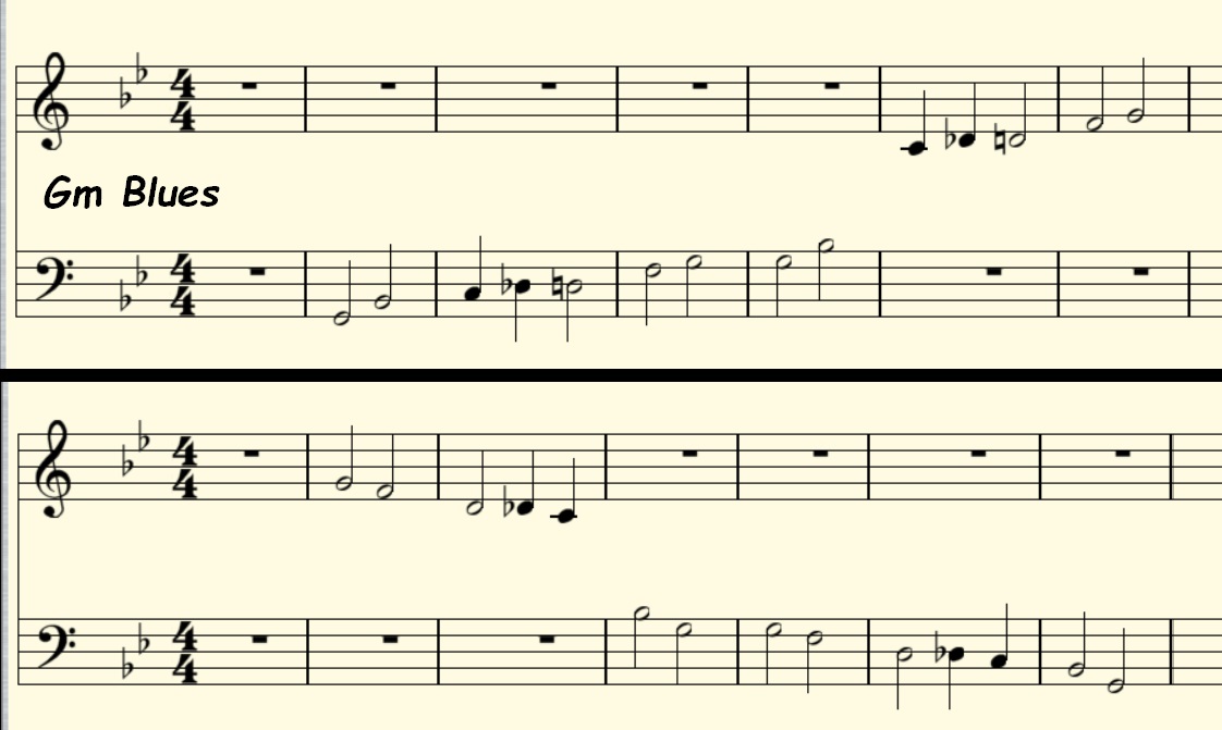 G Minor Blues